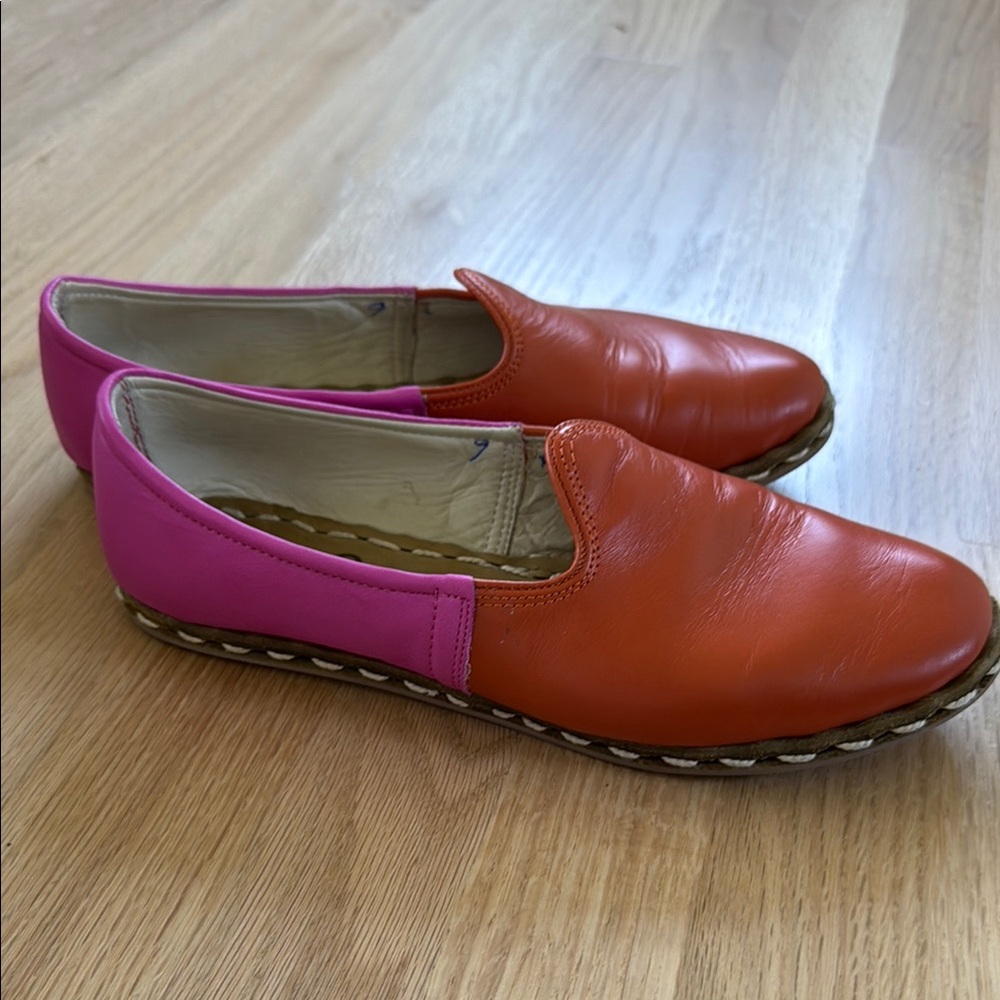 Two tone Sabah shoes